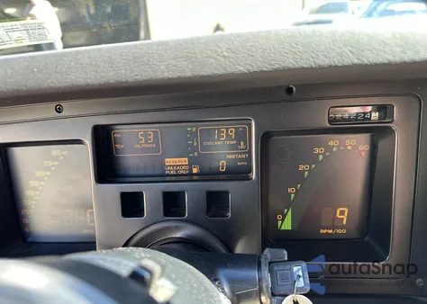 1986 Chevrolet Corvette from USA, damaged, VIN 1G1YY6789G5901710